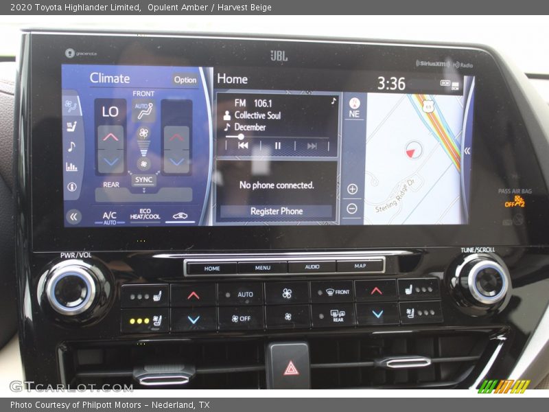 Opulent Amber / Harvest Beige 2020 Toyota Highlander Limited