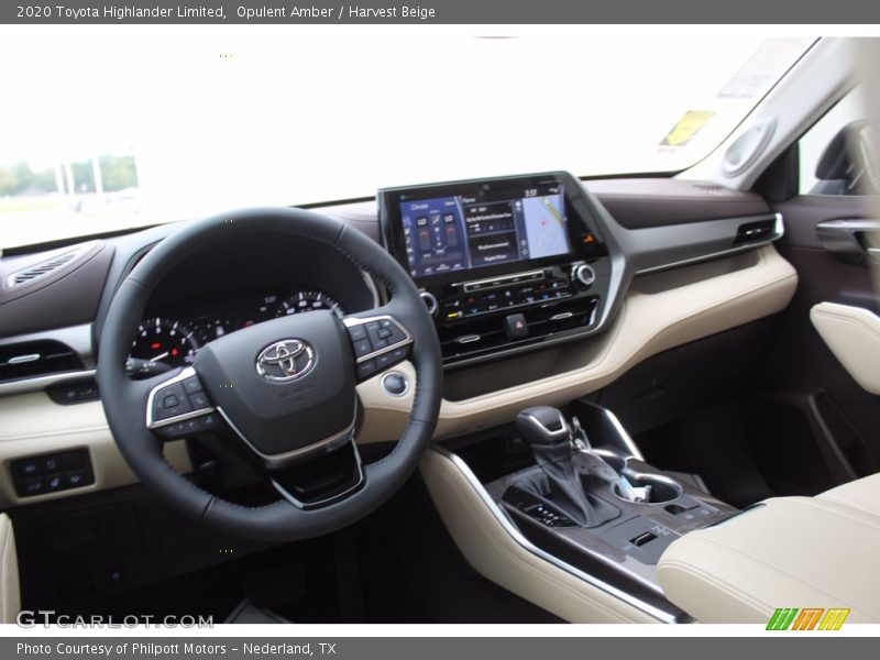 Opulent Amber / Harvest Beige 2020 Toyota Highlander Limited