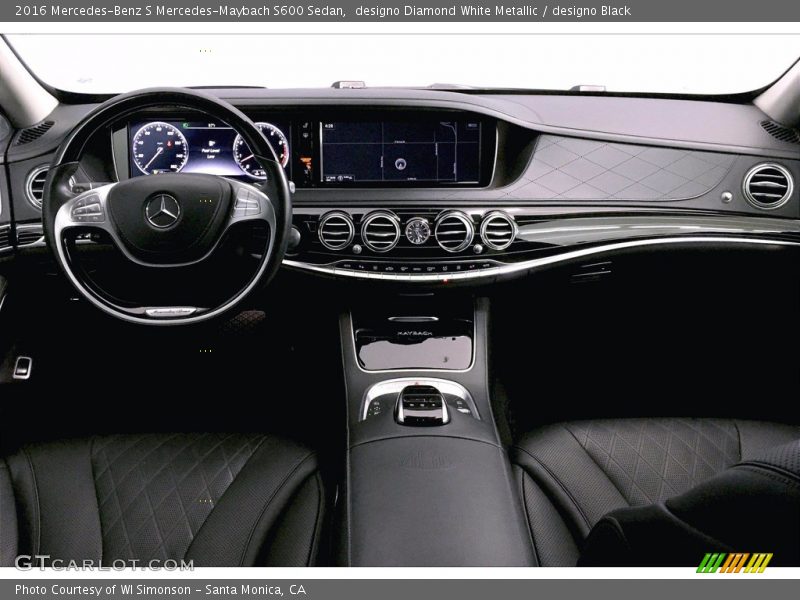 Dashboard of 2016 S Mercedes-Maybach S600 Sedan