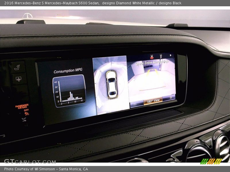 designo Diamond White Metallic / designo Black 2016 Mercedes-Benz S Mercedes-Maybach S600 Sedan