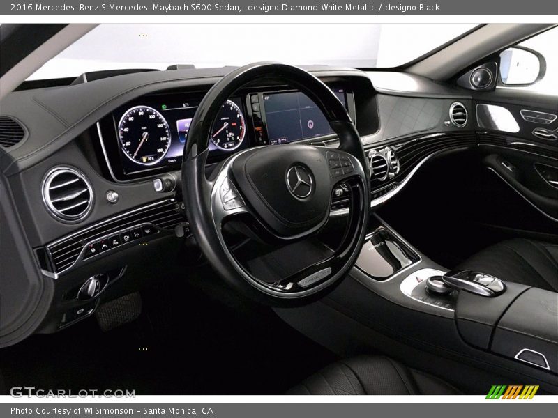 Dashboard of 2016 S Mercedes-Maybach S600 Sedan