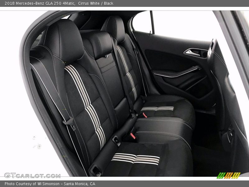 Cirrus White / Black 2018 Mercedes-Benz GLA 250 4Matic
