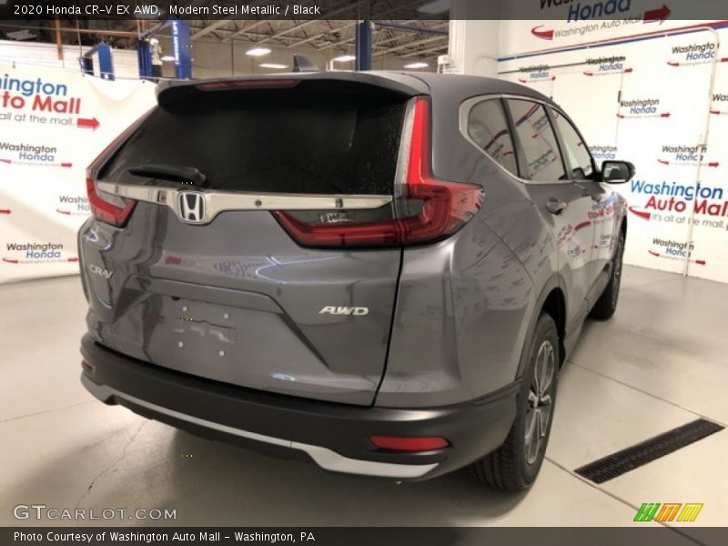 Modern Steel Metallic / Black 2020 Honda CR-V EX AWD