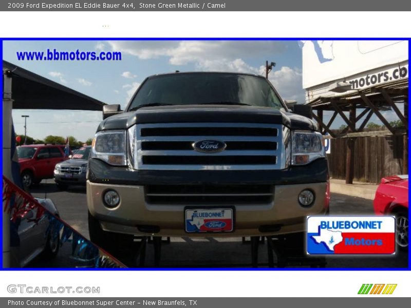 Stone Green Metallic / Camel 2009 Ford Expedition EL Eddie Bauer 4x4