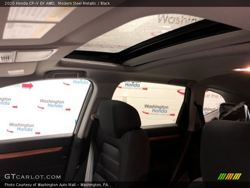 Modern Steel Metallic / Black 2020 Honda CR-V EX AWD