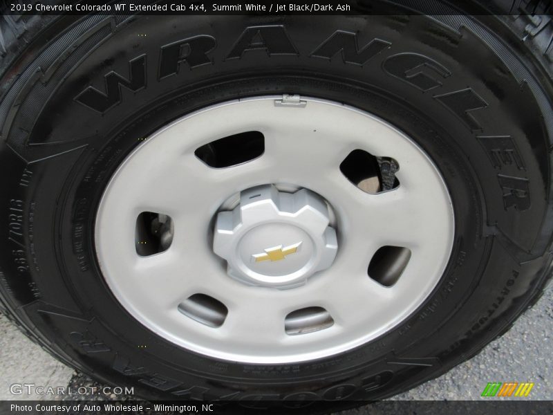 Summit White / Jet Black/Dark Ash 2019 Chevrolet Colorado WT Extended Cab 4x4