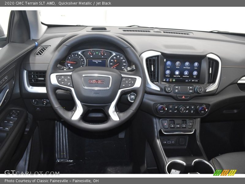 Quicksilver Metallic / Jet Black 2020 GMC Terrain SLT AWD