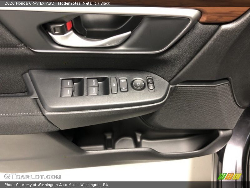 Modern Steel Metallic / Black 2020 Honda CR-V EX AWD