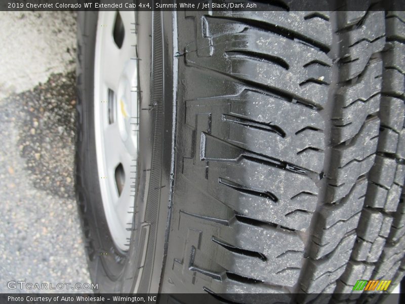 Summit White / Jet Black/Dark Ash 2019 Chevrolet Colorado WT Extended Cab 4x4