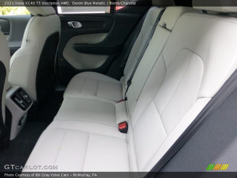 Rear Seat of 2021 XC40 T5 Inscription AWD