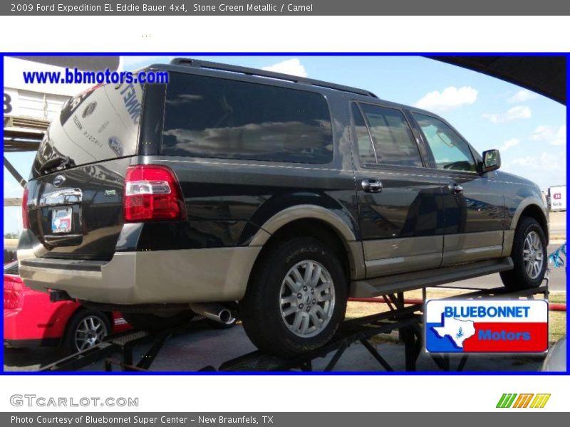 Stone Green Metallic / Camel 2009 Ford Expedition EL Eddie Bauer 4x4
