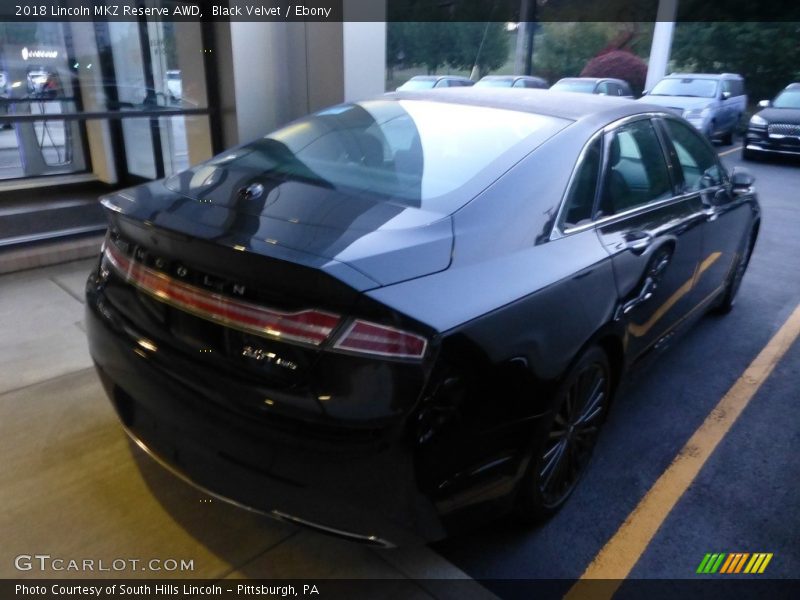 Black Velvet / Ebony 2018 Lincoln MKZ Reserve AWD