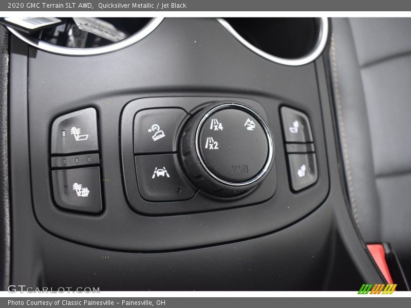 Quicksilver Metallic / Jet Black 2020 GMC Terrain SLT AWD