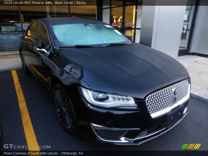 Black Velvet / Ebony 2018 Lincoln MKZ Reserve AWD