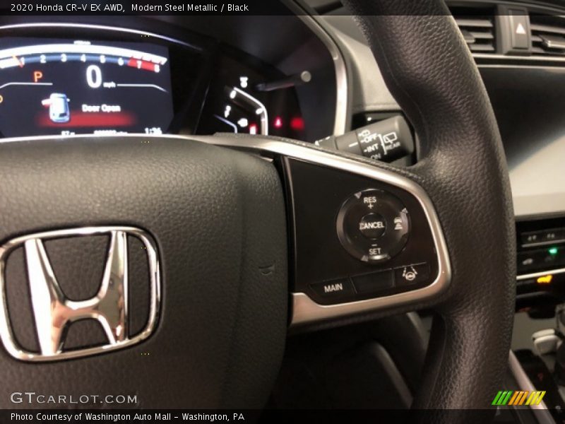 Modern Steel Metallic / Black 2020 Honda CR-V EX AWD
