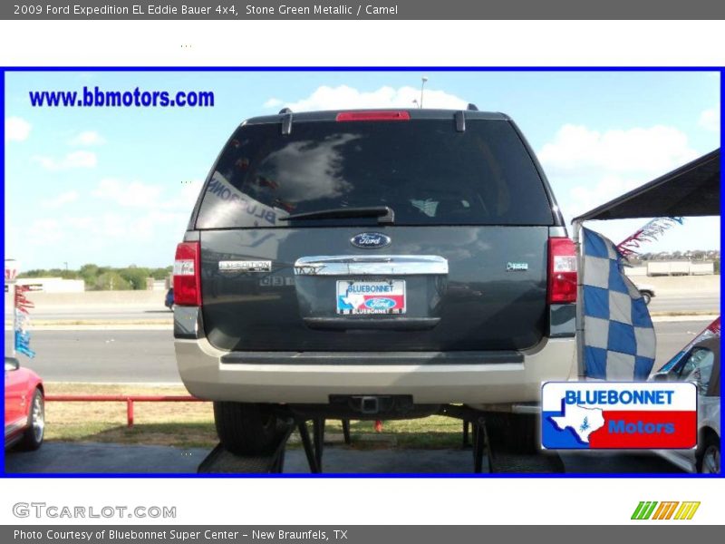 Stone Green Metallic / Camel 2009 Ford Expedition EL Eddie Bauer 4x4