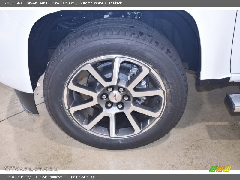 Summit White / Jet Black 2021 GMC Canyon Denali Crew Cab 4WD