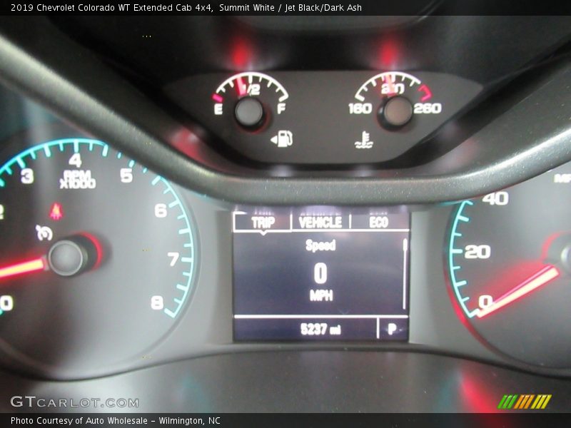 Summit White / Jet Black/Dark Ash 2019 Chevrolet Colorado WT Extended Cab 4x4