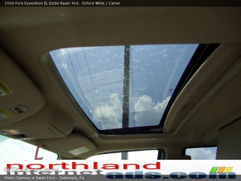 Oxford White / Camel 2009 Ford Expedition EL Eddie Bauer 4x4