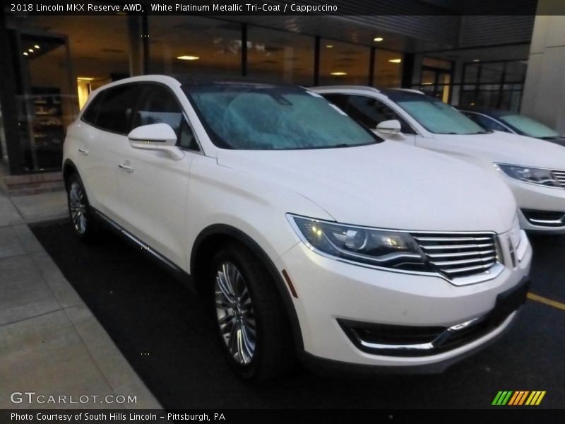 Front 3/4 View of 2018 MKX Reserve AWD