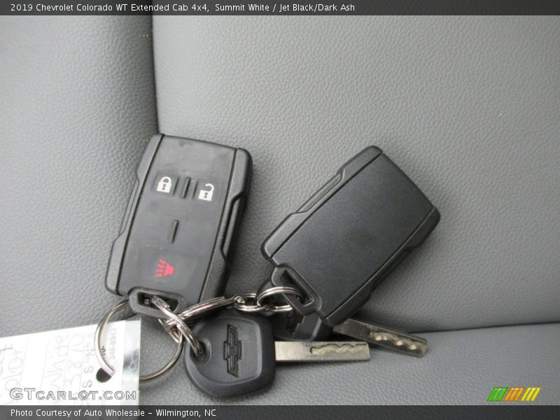 Summit White / Jet Black/Dark Ash 2019 Chevrolet Colorado WT Extended Cab 4x4