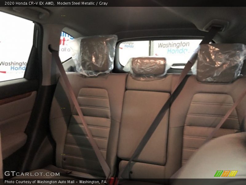 Modern Steel Metallic / Gray 2020 Honda CR-V EX AWD