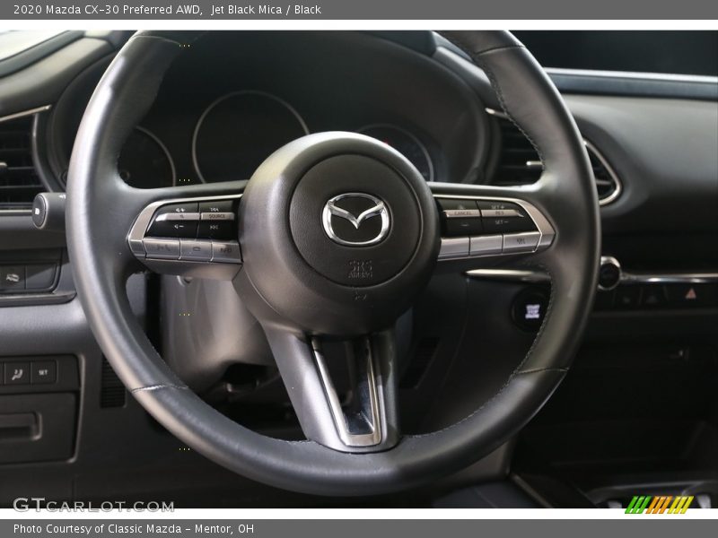 Jet Black Mica / Black 2020 Mazda CX-30 Preferred AWD