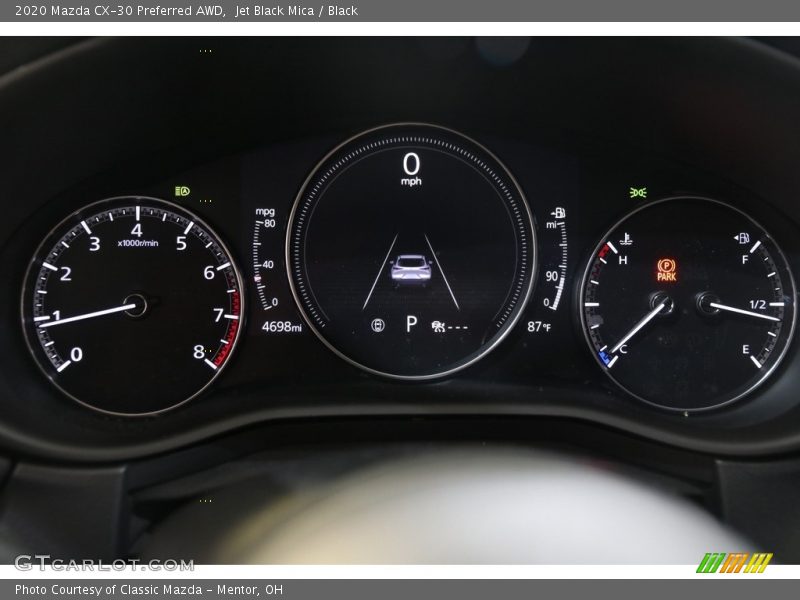 Jet Black Mica / Black 2020 Mazda CX-30 Preferred AWD