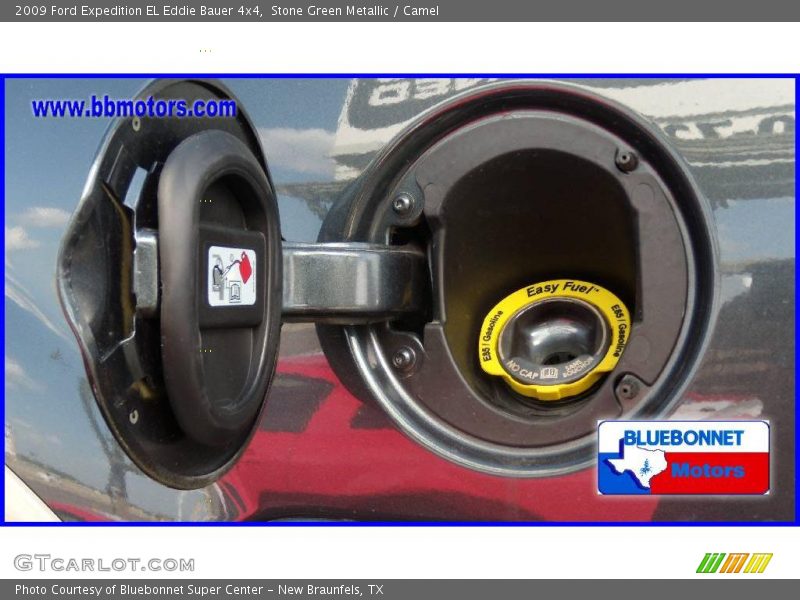 Stone Green Metallic / Camel 2009 Ford Expedition EL Eddie Bauer 4x4