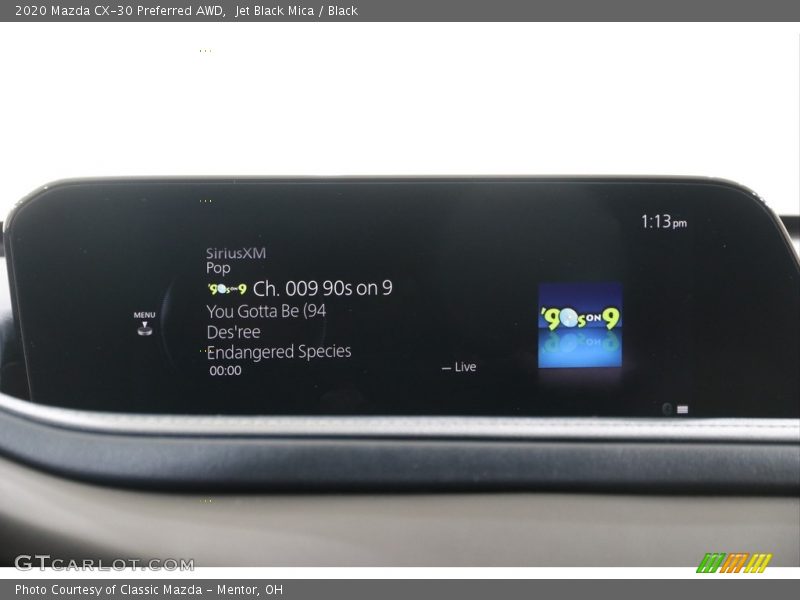 Jet Black Mica / Black 2020 Mazda CX-30 Preferred AWD