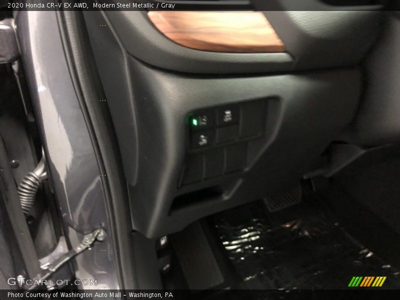 Modern Steel Metallic / Gray 2020 Honda CR-V EX AWD