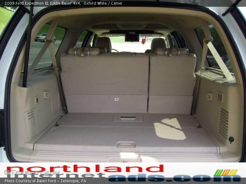 Oxford White / Camel 2009 Ford Expedition EL Eddie Bauer 4x4