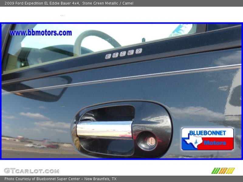 Stone Green Metallic / Camel 2009 Ford Expedition EL Eddie Bauer 4x4
