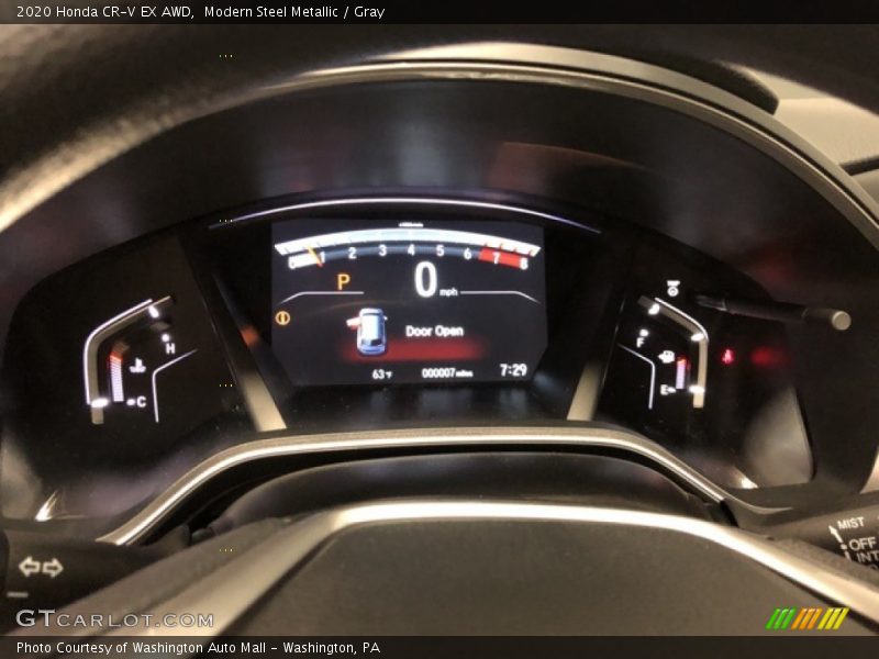 Modern Steel Metallic / Gray 2020 Honda CR-V EX AWD
