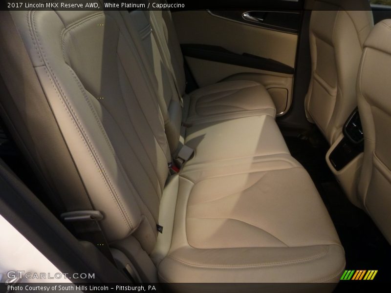 White Platinum / Cappuccino 2017 Lincoln MKX Reserve AWD