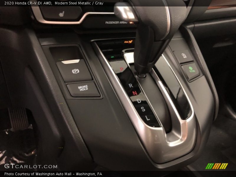 Modern Steel Metallic / Gray 2020 Honda CR-V EX AWD