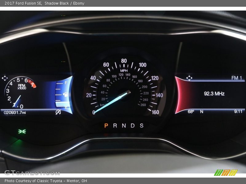 Shadow Black / Ebony 2017 Ford Fusion SE