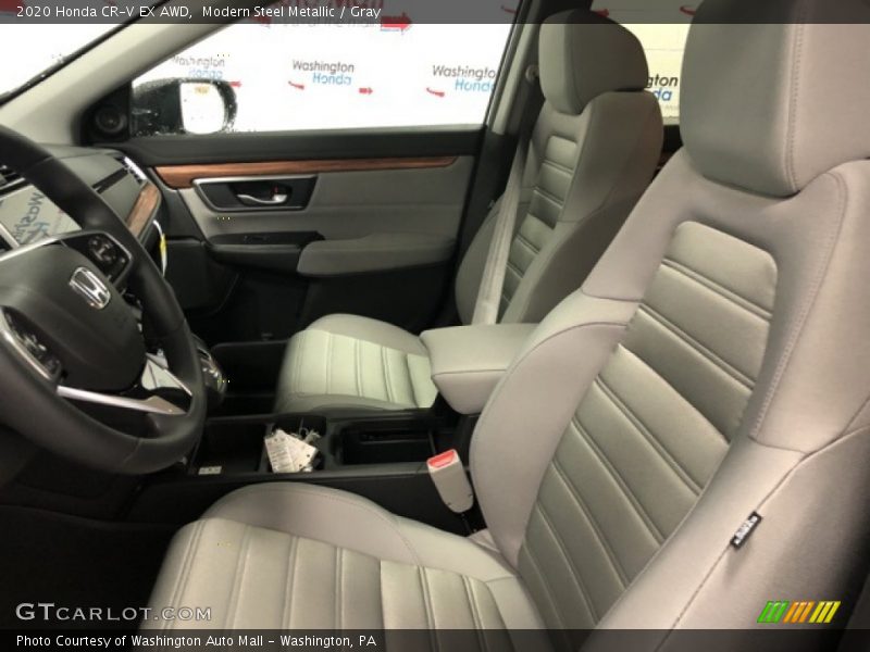 Modern Steel Metallic / Gray 2020 Honda CR-V EX AWD