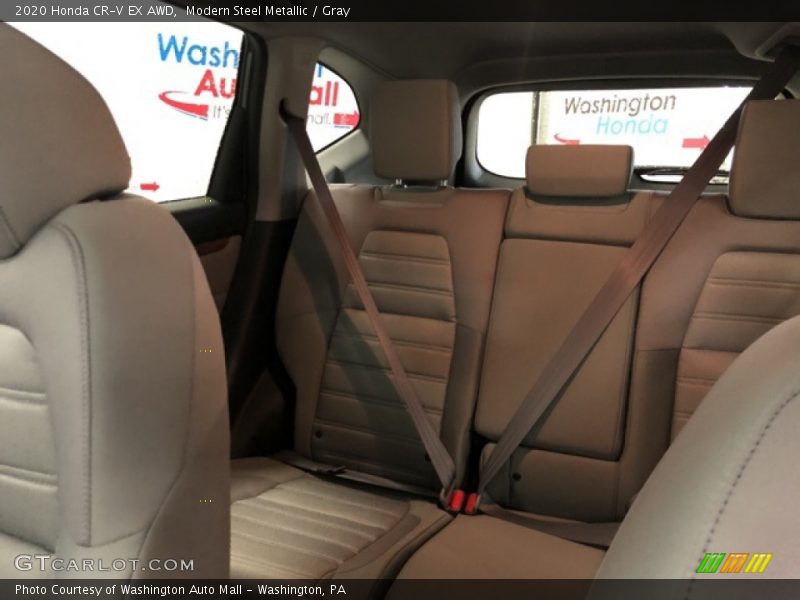 Modern Steel Metallic / Gray 2020 Honda CR-V EX AWD