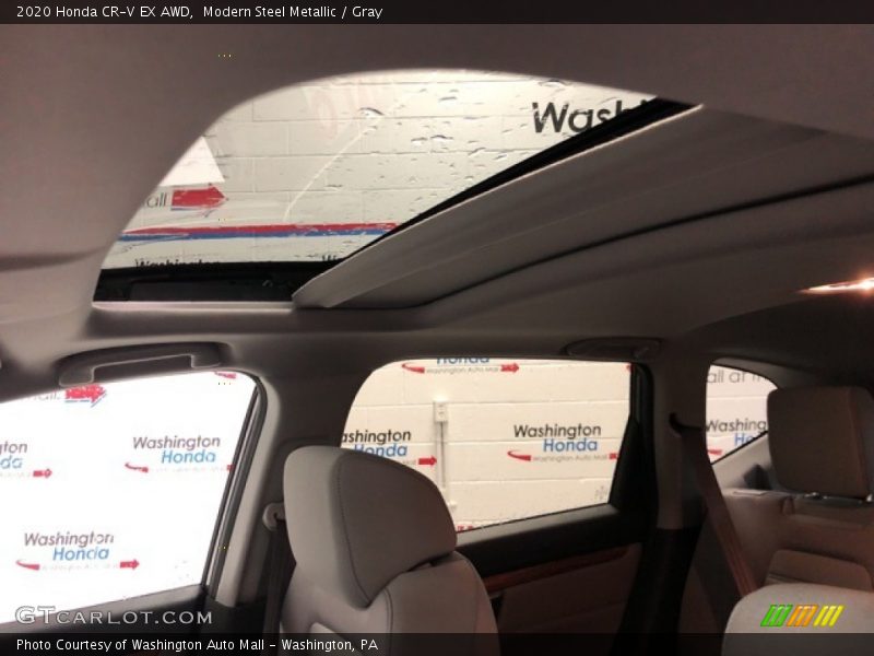 Modern Steel Metallic / Gray 2020 Honda CR-V EX AWD