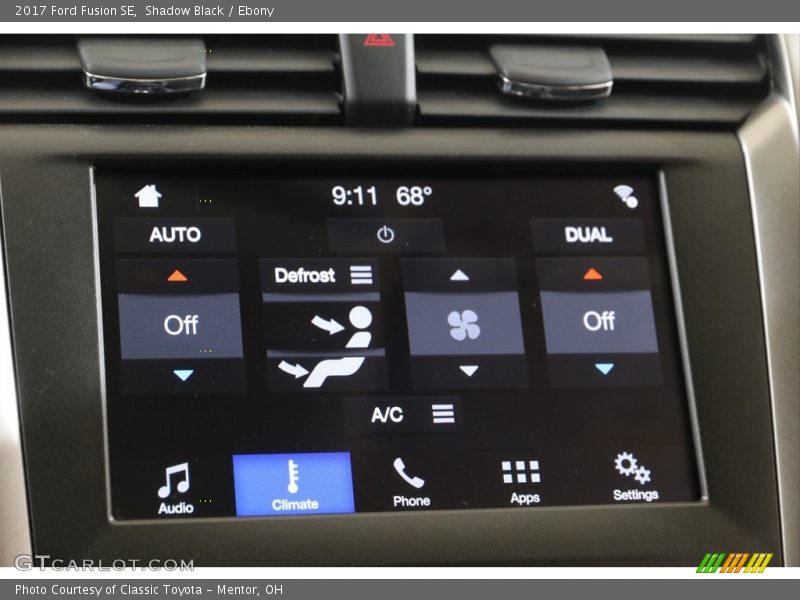 Shadow Black / Ebony 2017 Ford Fusion SE