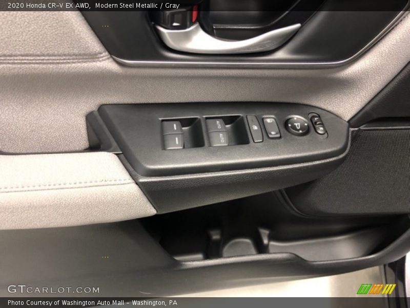 Modern Steel Metallic / Gray 2020 Honda CR-V EX AWD