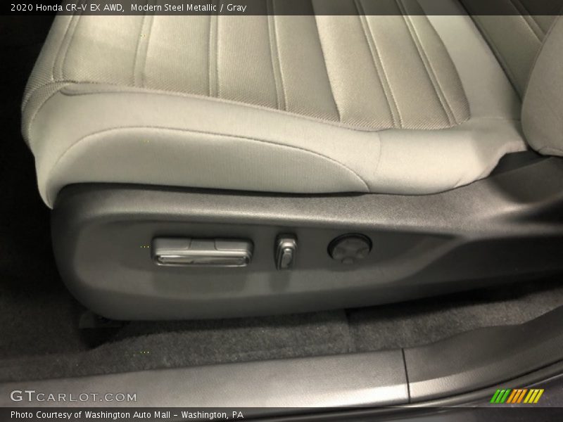 Modern Steel Metallic / Gray 2020 Honda CR-V EX AWD