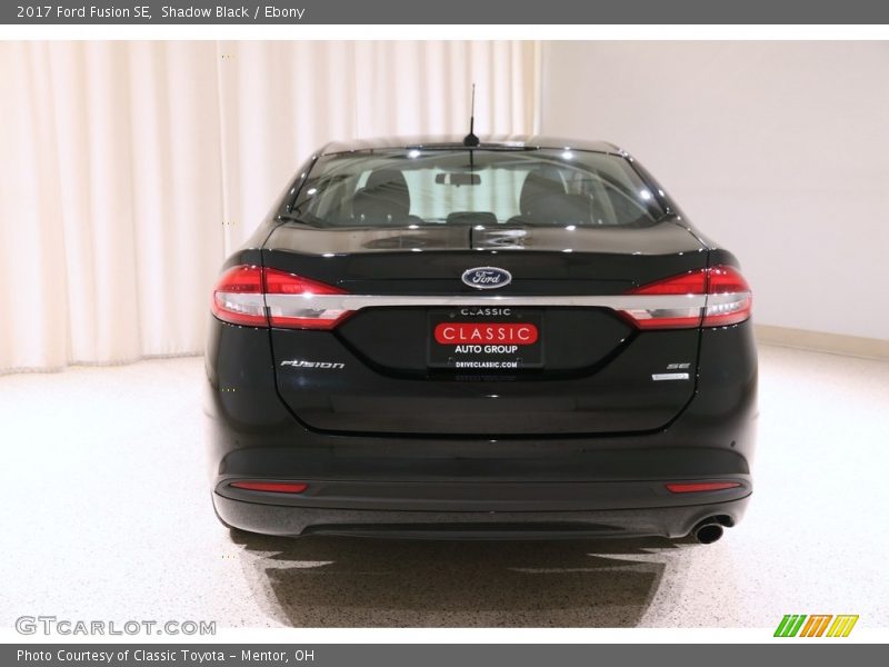 Shadow Black / Ebony 2017 Ford Fusion SE