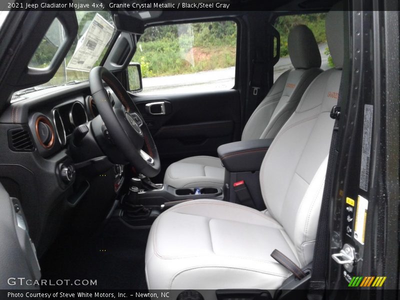 Front Seat of 2021 Gladiator Mojave 4x4