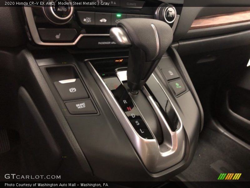 Modern Steel Metallic / Gray 2020 Honda CR-V EX AWD