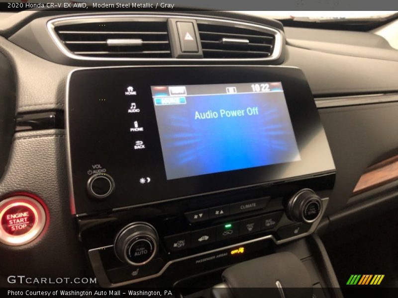 Modern Steel Metallic / Gray 2020 Honda CR-V EX AWD