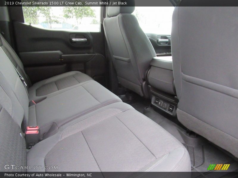 Summit White / Jet Black 2019 Chevrolet Silverado 1500 LT Crew Cab