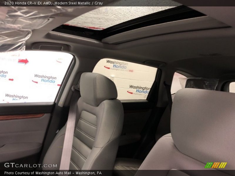Modern Steel Metallic / Gray 2020 Honda CR-V EX AWD