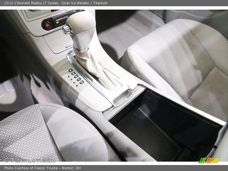 Silver Ice Metallic / Titanium 2010 Chevrolet Malibu LT Sedan